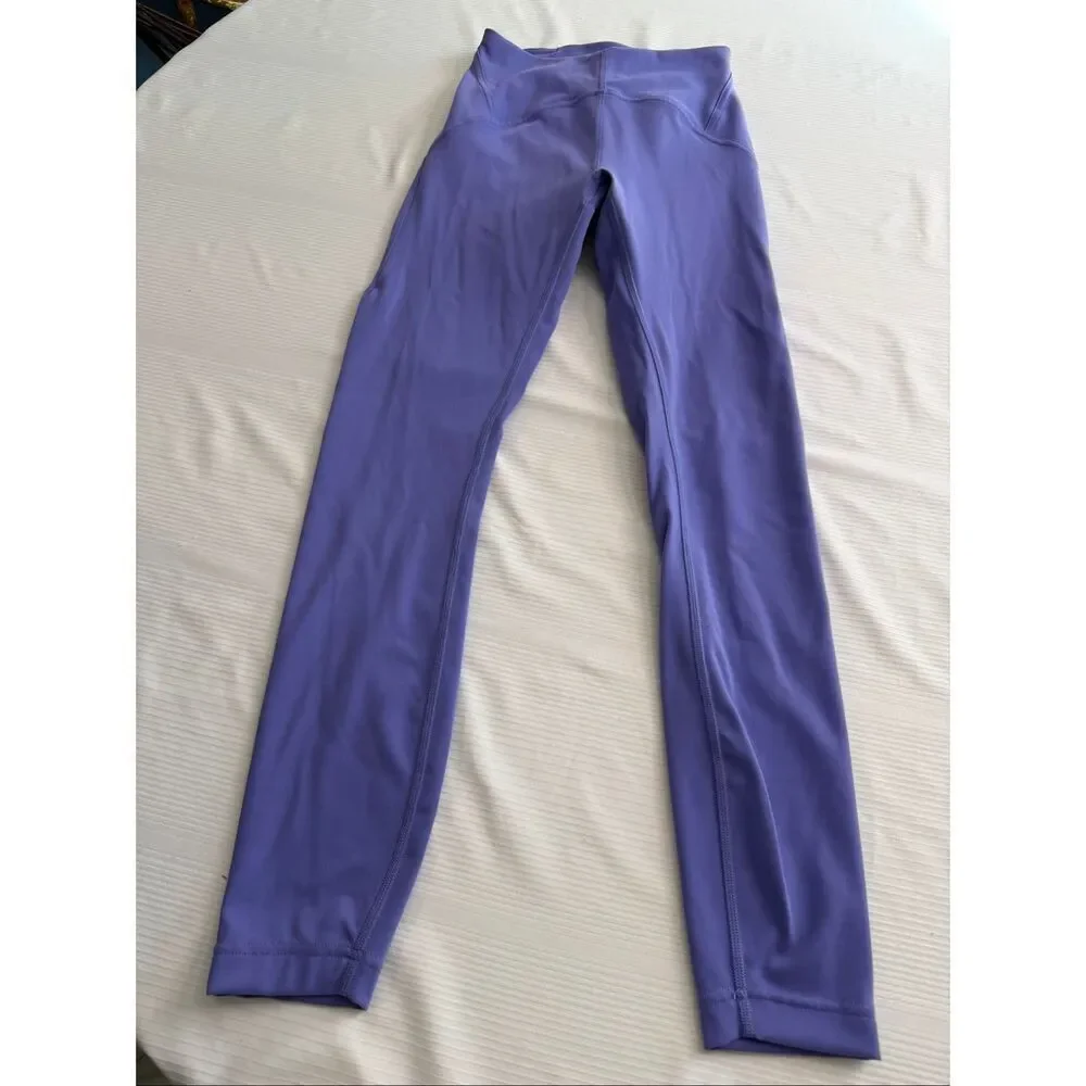 Lululemon SIZE 2 Instill High Rise Tight 24” Charged Indigo Purple Leggings Yoga